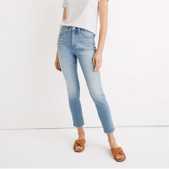 Madewell Denim - Madewell High-Rise Skinny Crop
